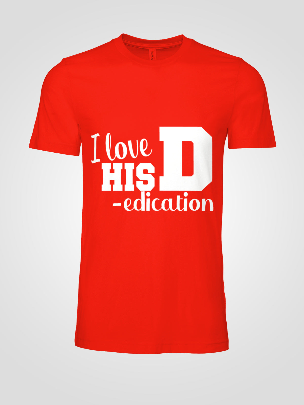 I love Her P & I love his D Couples shirt