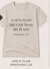 God's Plan Graphic T-Shirt