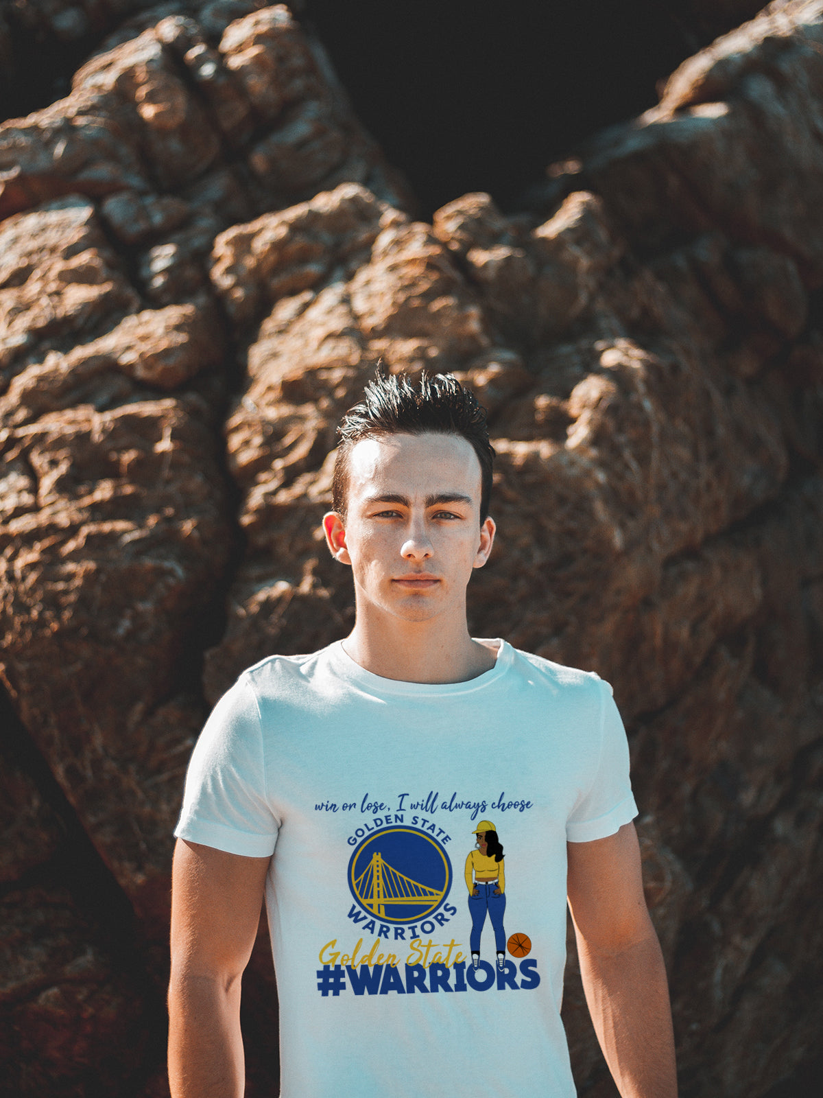 Gold State Babe T-shirt