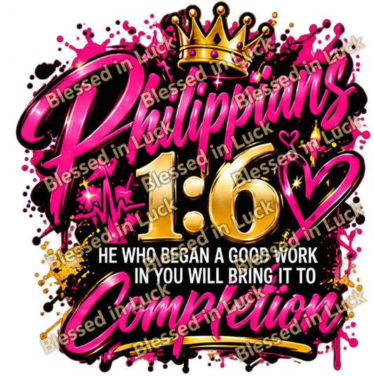 Philippians 1:6 — Watermarked Preview