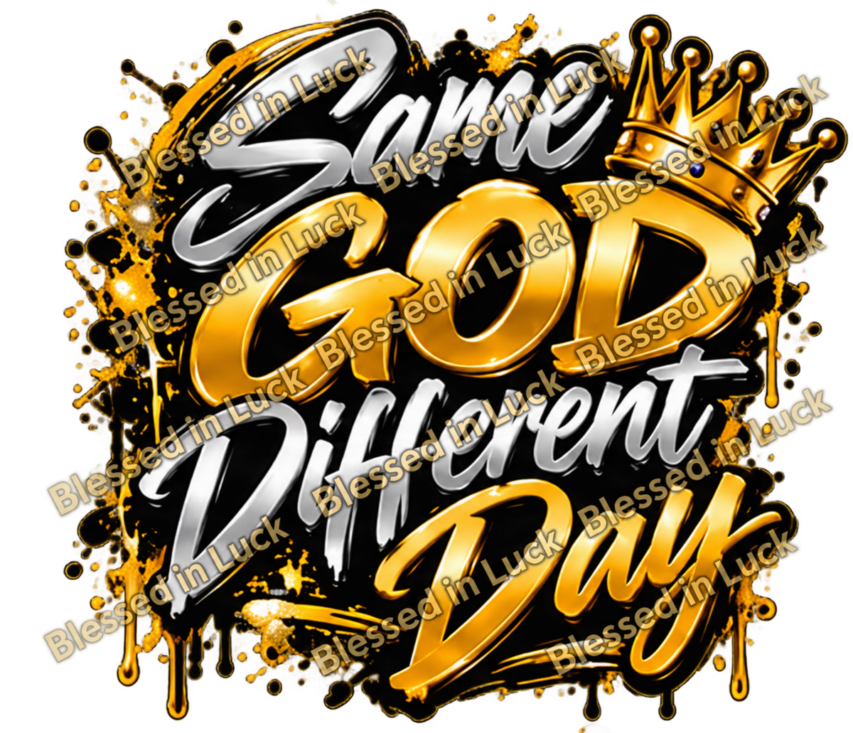 Same God, Different Day — Watermarked Preview
