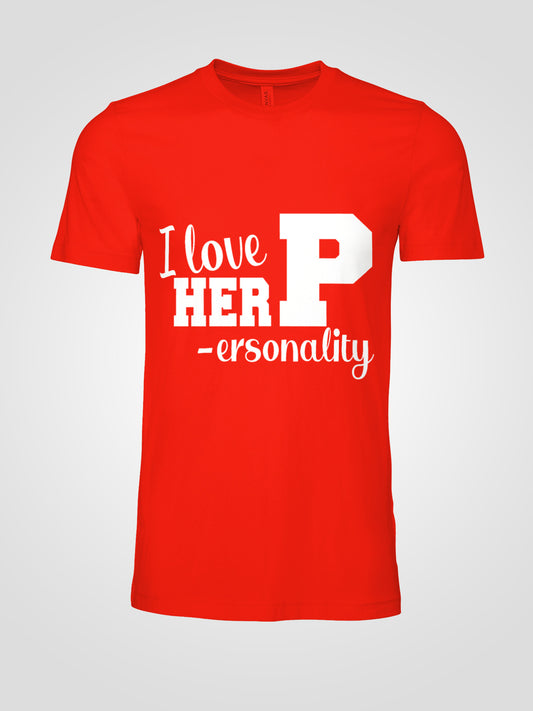 I love Her P & I love his D Couples shirt
