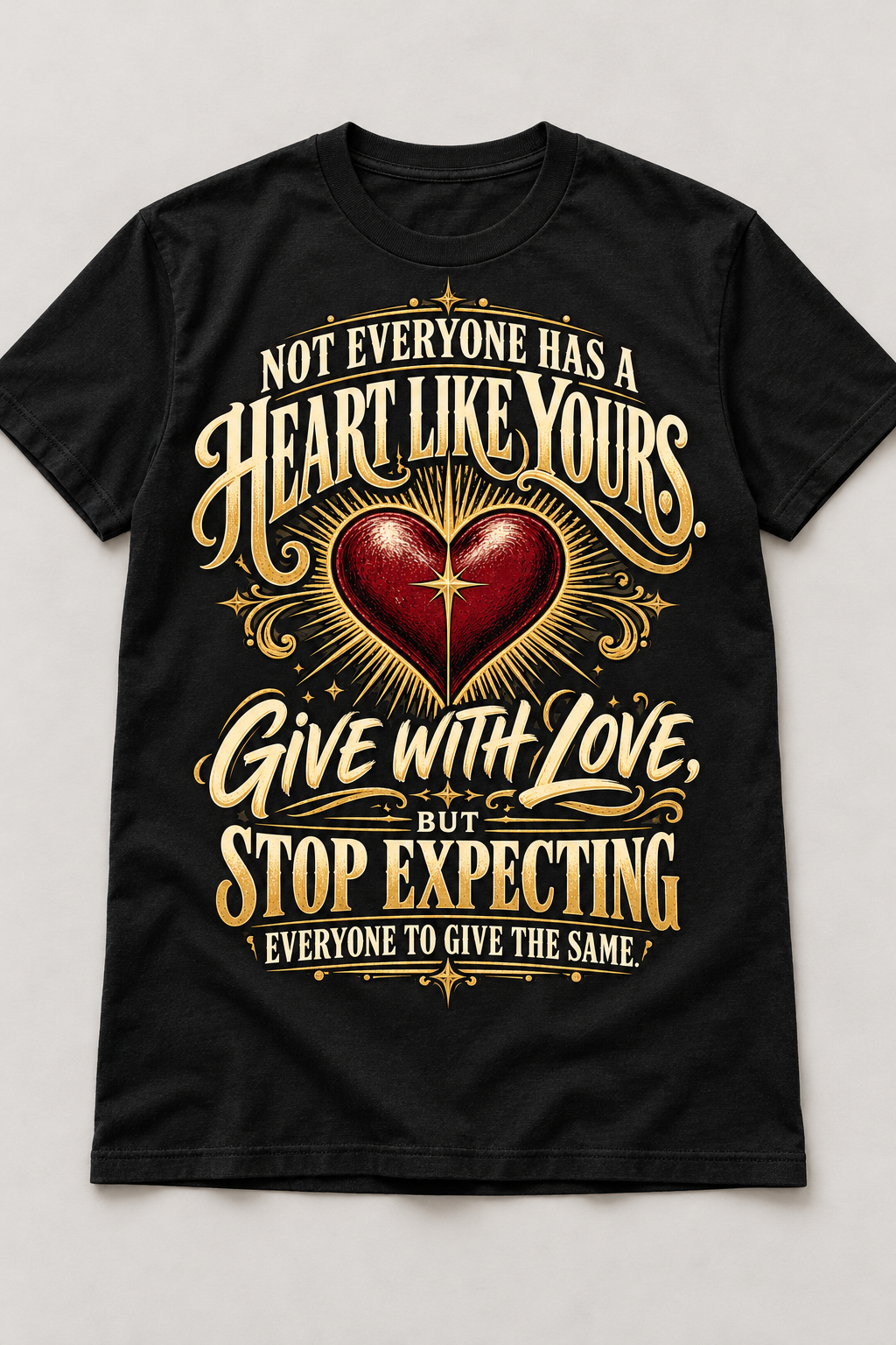 Heart Like Yours Teal T-Shirt